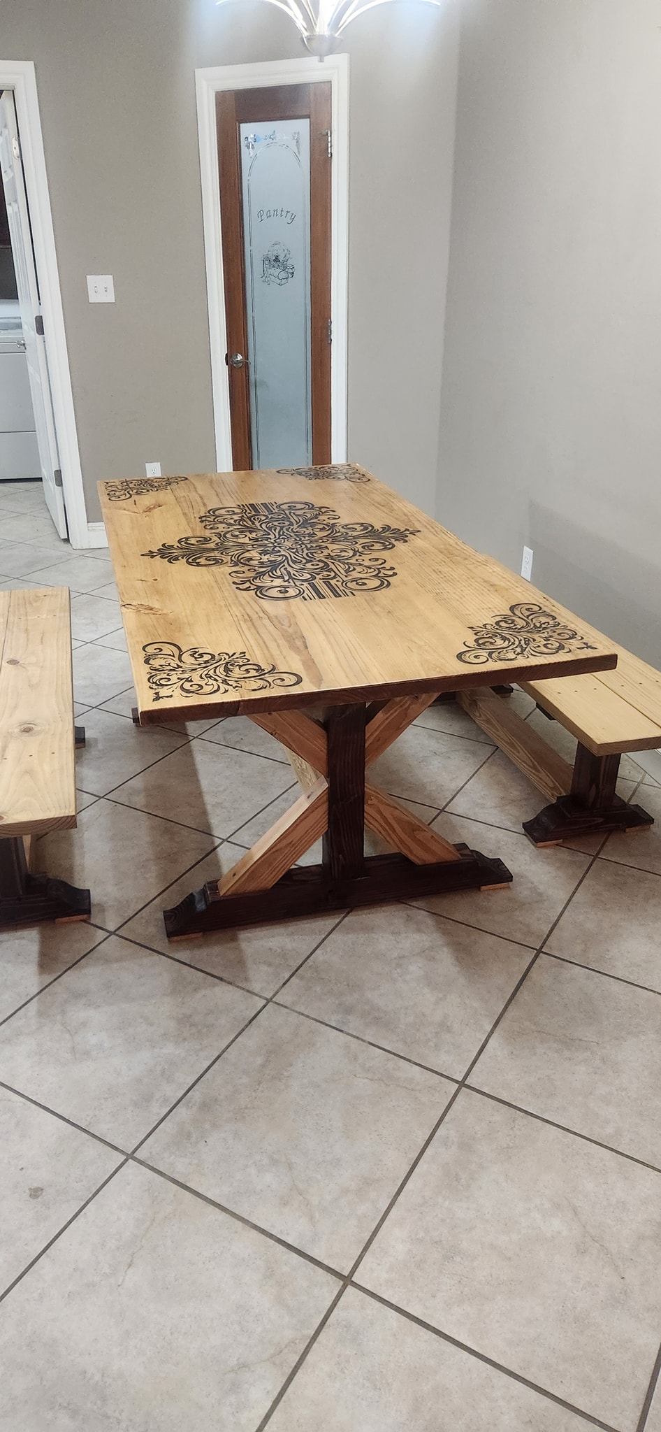 Custom Engraved Dining Tables - Image 2