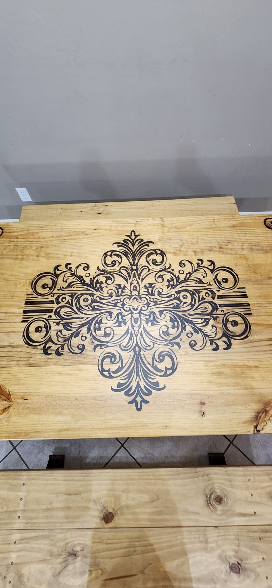 Custom Engraved Dining Tables - Image 3