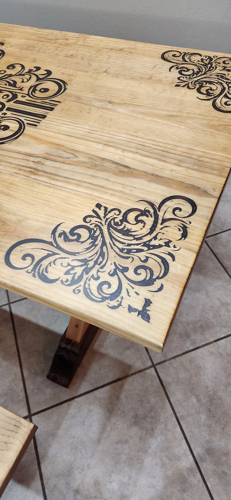 Custom Engraved Dining Tables - Image 4